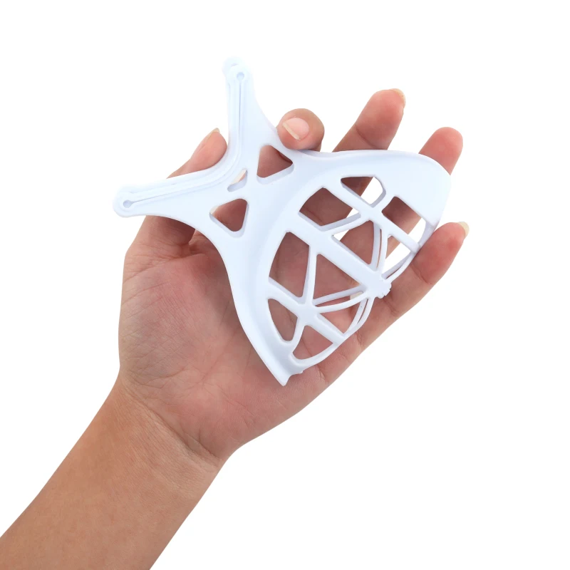 

3D Mouth Mask Holder Separate Nose Mouth Support Breathing Assist Inner Cushion Bracket Silicone For Adults Breathable Valve
