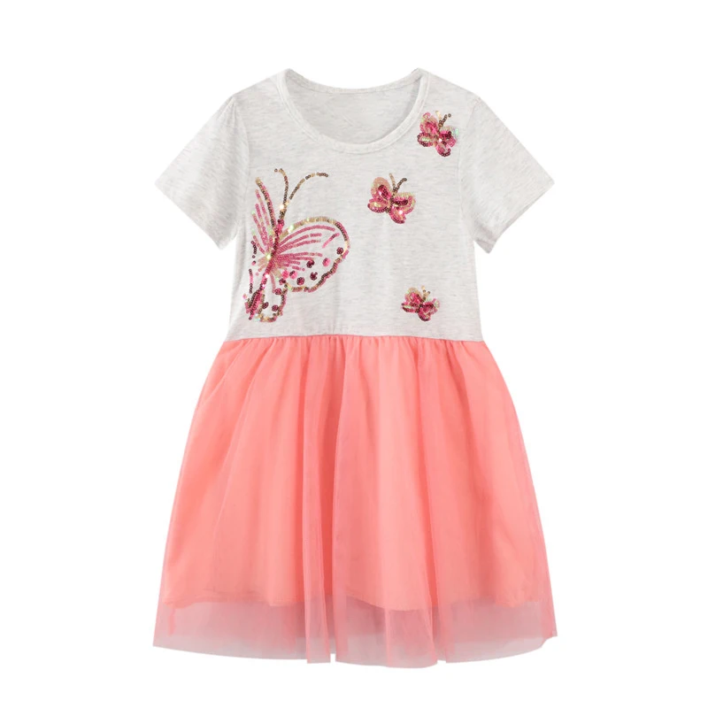 

Bambino New Year 2021 Summer Dress 2-7 Years Baby Girl Dress Children's Clothing Costumes for Kids Girls Fancy Dress of Child