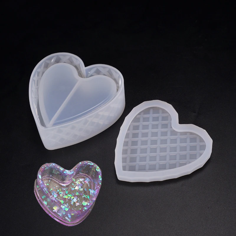 УФ отверждаемая эпоксидная смола форма для хранения кристаллов коробка формочка