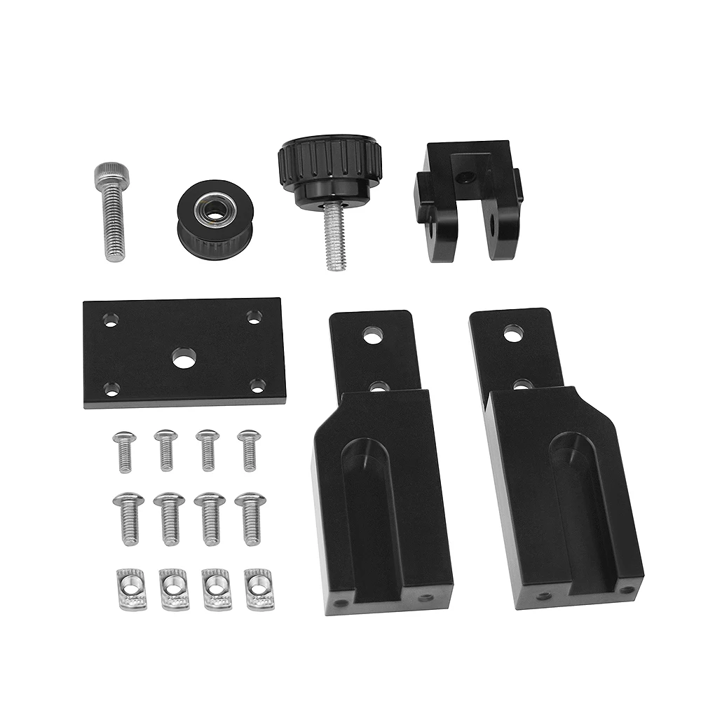 

Aibecy 2040 Aluminum Profile Y-axis Synchronous Belt Stretch Straighten Tensioner Set for 3D Printer Parts Black