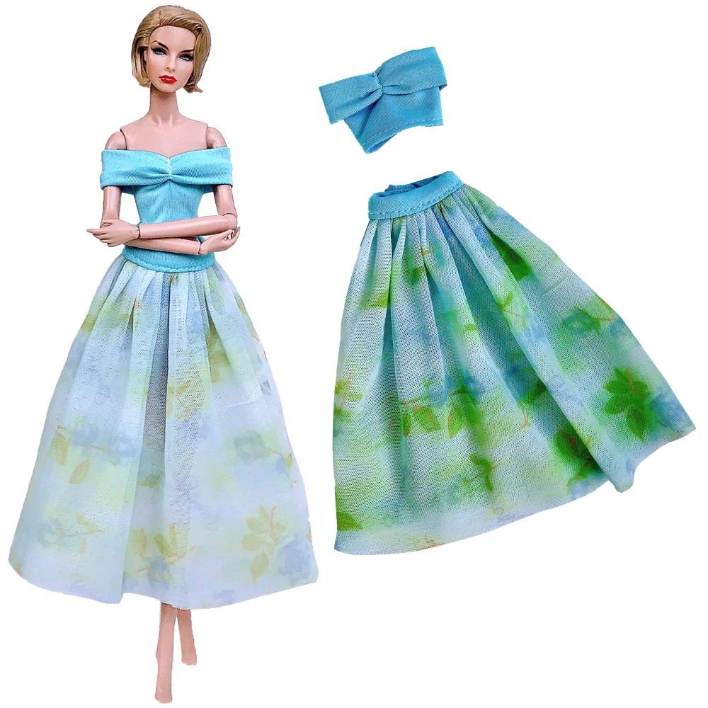 NK смешанный стиль принцесса Кукольное свадебное платье вечерние платья модная юбка платье для куклы Барби модный дизайн наряд подарок игрушки JJ