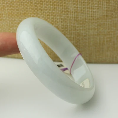 Zheru ювелирные изделия натуральный бирманский нефрит 54-64 мм светильник лый цвет