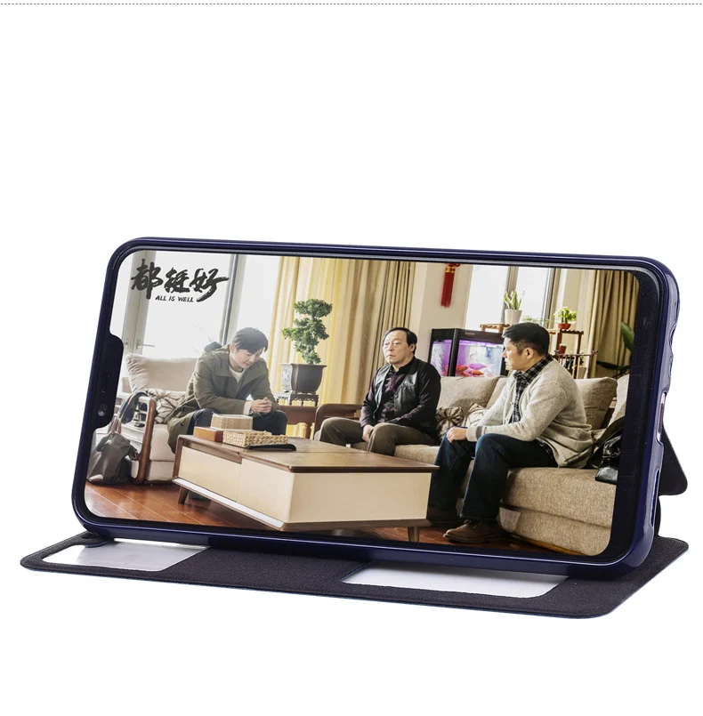 Для Coque OPPO Realme XT кожаный чехол с окошком для просмотра Книга Стенд флип чехол для OPPO Realme X2 XT 6," RealmeXT x t чехол для телефона s