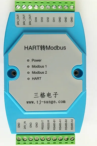 

Переносной преобразователь модуля HART в Modbus RS485 RS232