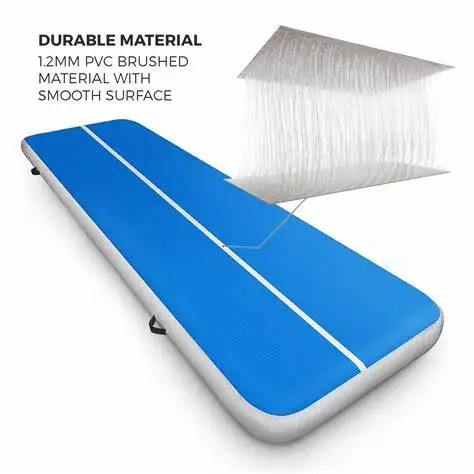 Надувной напольный матрас с воздушным насосом 6 м воздушный трек для гимнастики