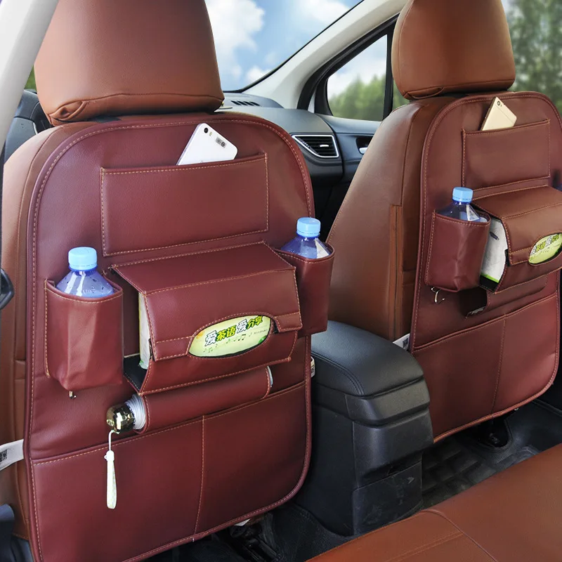 Чехол для автомобильного сиденья сумка хранения из искусственной кожи протектор