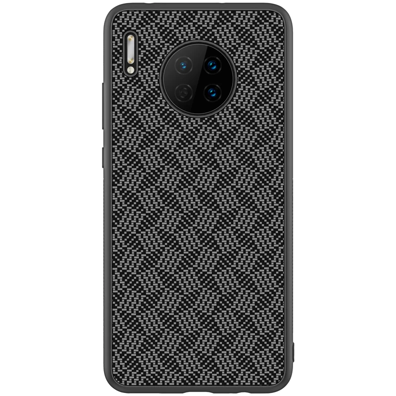 Fiber 2 Nillkin для huawei mate 30 20 P30 Pro Чехол арамидный из углеродного волокна Жесткий ПК пластик задняя крышка чехол для huawei P30 Lite mate 30 mate 20 - Цвет: Fiber 2