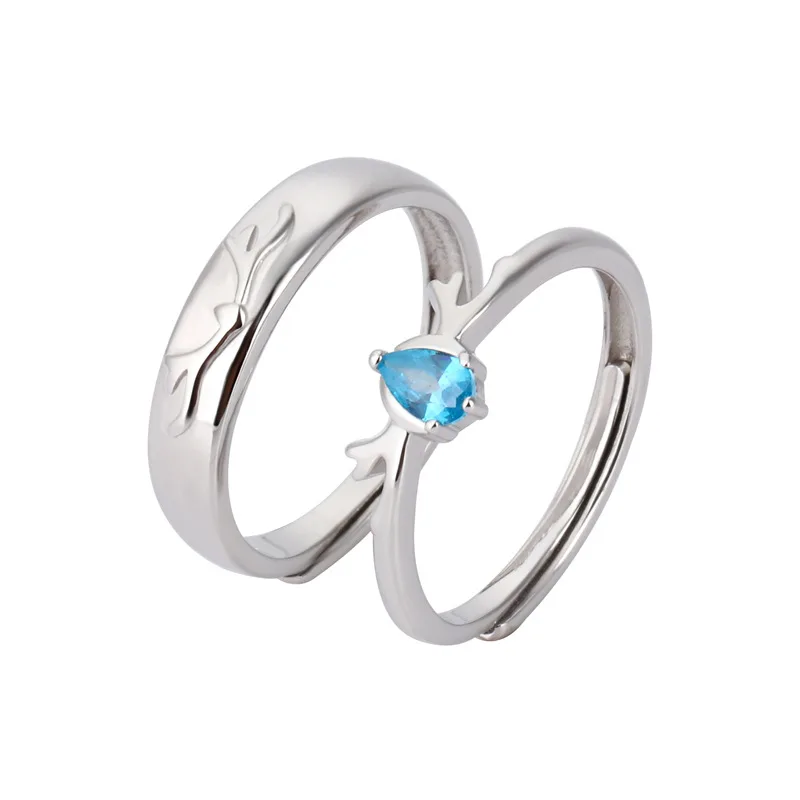 

Женское серебряное кольцо с фианитом, серебро 925 пробы