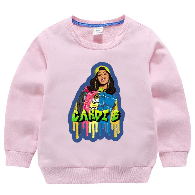 Детские хлопковые толстовки с капюшоном в стиле хип хоп принтом раппер хлопковый