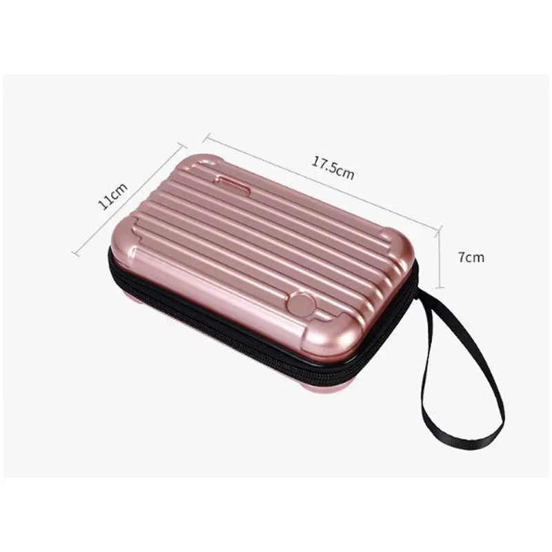 Модные косметички для багажа функциональный дорожный Органайзер из АБС и