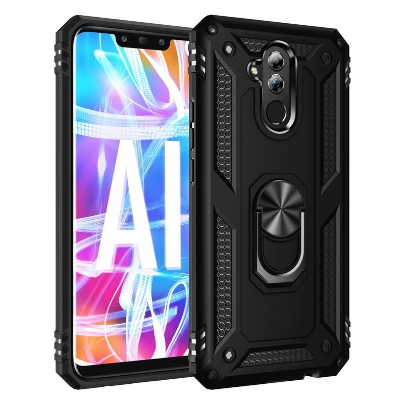 Shockproof Armor Case For Huawei Honor P Smart 2019 Z P30 Mate 20 Pro 20X 10 Lite 8S 8A Rugged Hard Stand Back Cover |