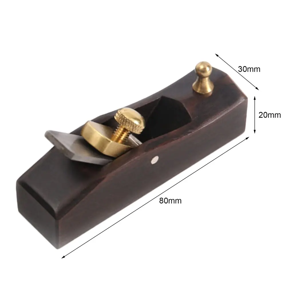 

Mini Wood Hand Plane Easy Operated Ebony Woodworking Tool Durable Angle Plane Luthier Tool Violin Making Carpenter Tool