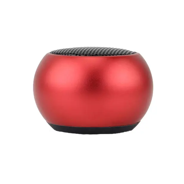 Red Aimitek BM3D мини TWS портативный Bluetooth динамик истинный беспроводной стерео сабвуфер громкой связи громкий динамик с микрофоном для смартфонов - Цвет: Red