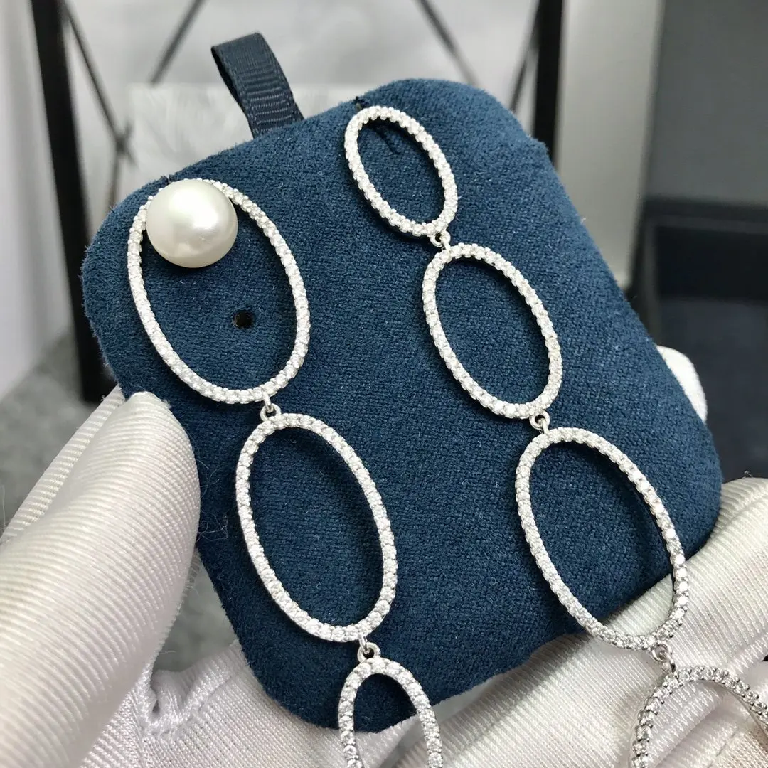 Модные очаровательные оригинальные ювелирные изделия асимметричные висячие