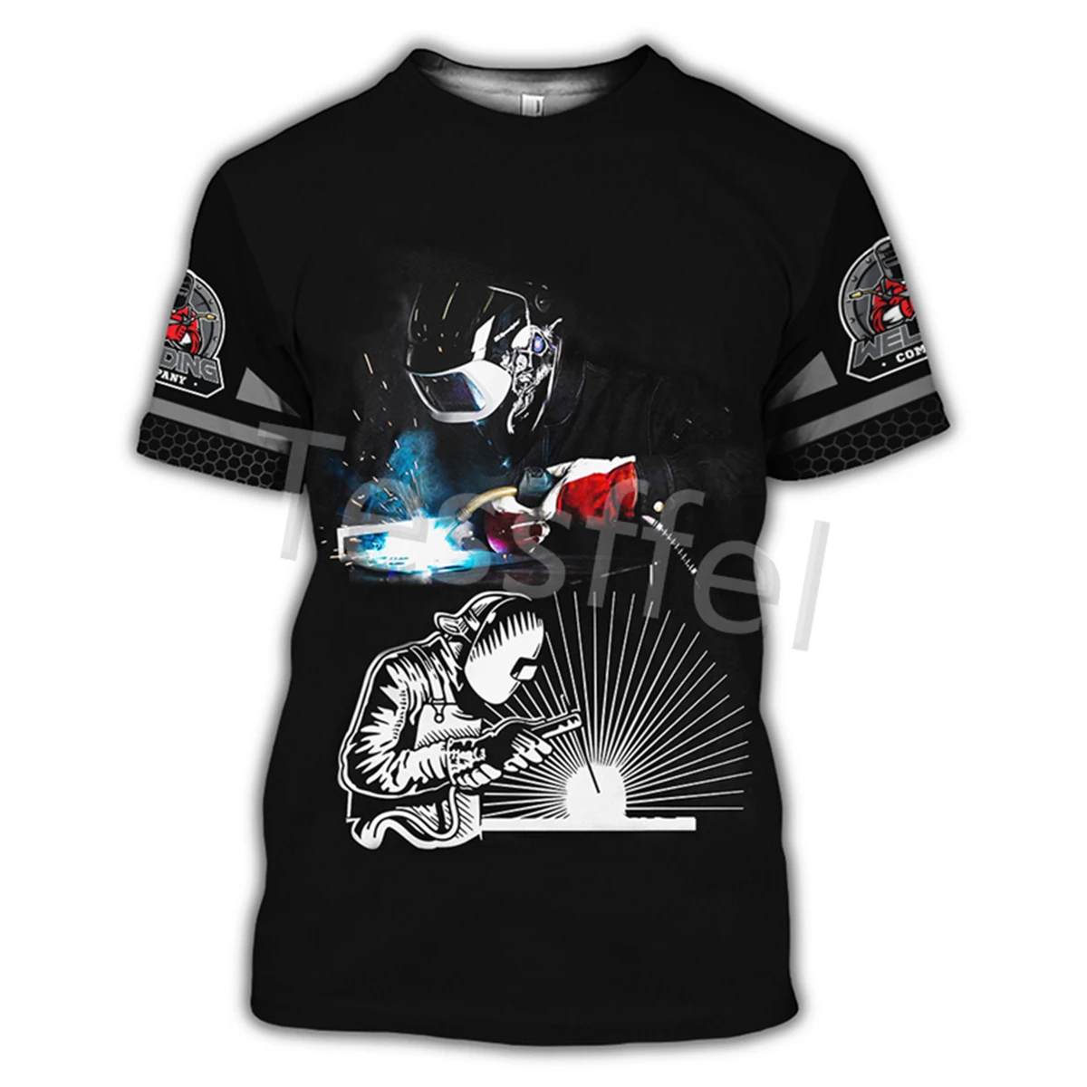 Футболка с 3D принтом для мужчин и женщин футболка коротким рукавом в стиле