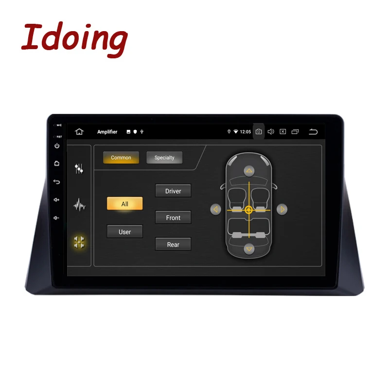 Idoing10.2 &quotPX6 Android11 автомобильный Радио плеер GPS навигация для Honda Accord Crosstour 1 2009-2015