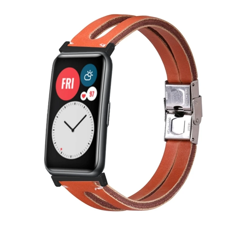 

Replaceable Watch Bands For -Huawei Watch Fit High-Quality Handmade Belt Strap