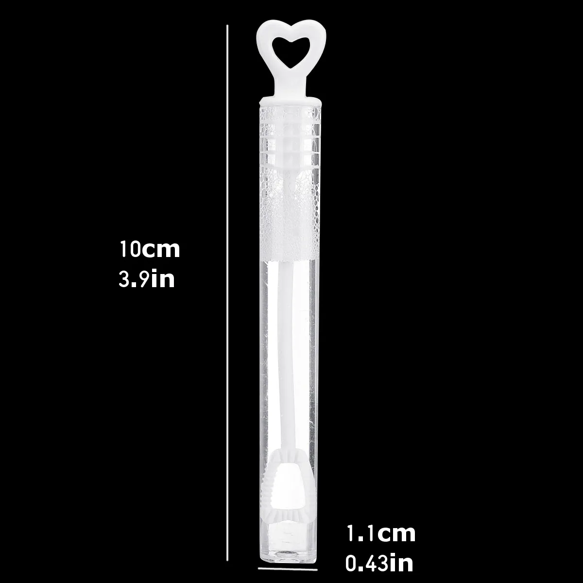 

50pcs/set Love Heart Empty Wedding Soap Bubble Bottles Toys Wand Tube Bubble Maker Environmental Protection Christmas Gifts