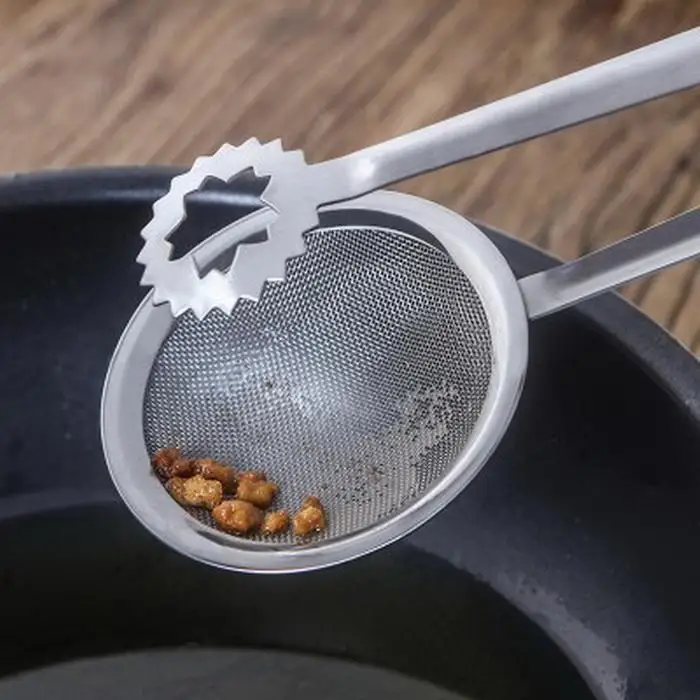 Товары для дома новый инструмент кухни ложка фильтр из нержавеющей стали клип