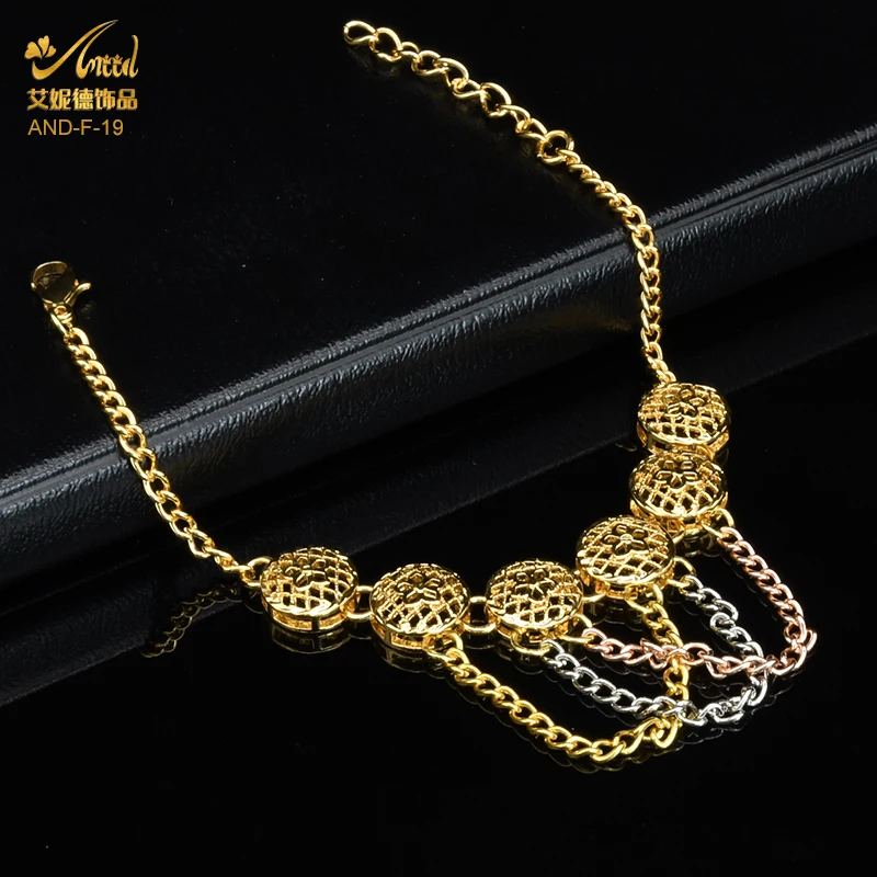 

ANIID Necklace And Earrings Set Dubai Gold Jewelry For Women 24K Gold Filled Original Hawaiian Ethiopian Traditional Habesha