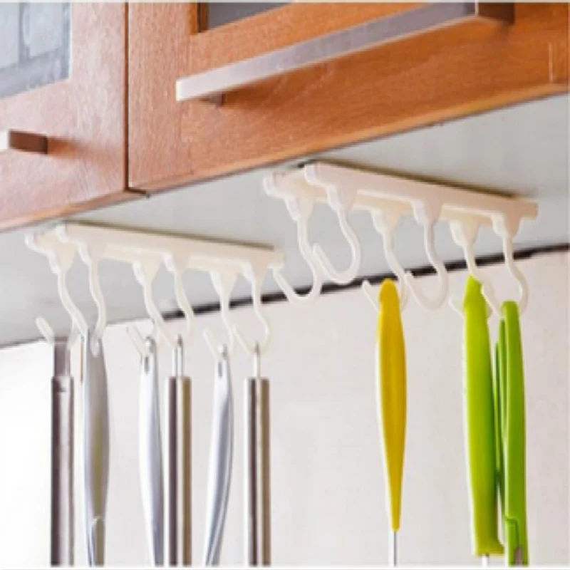 Универсальный домашний кухонный Организатор подвесная стойка для хранения с 6