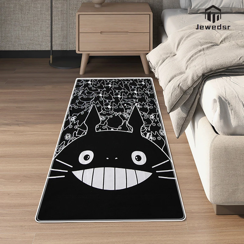 

Забавные коврики Totoro для входной двери, коврик для приветствия, коврик для гостиной, декоративный ковер для кухни, коврики для ванной, корид...