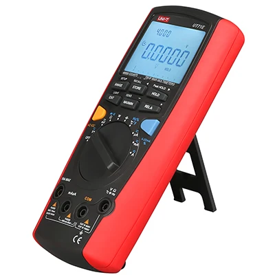 UNI-T UT71E Цифровой мультиметр Ture RMS AC DC метр Вольт Ампер Ом Емкость Temp Тестер Подсветка с USB интерфейсом