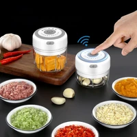 mincer vegetable grinder mini usb wireless electric garlic masher press food chopper onion nuts grinder shredder kitchen tools