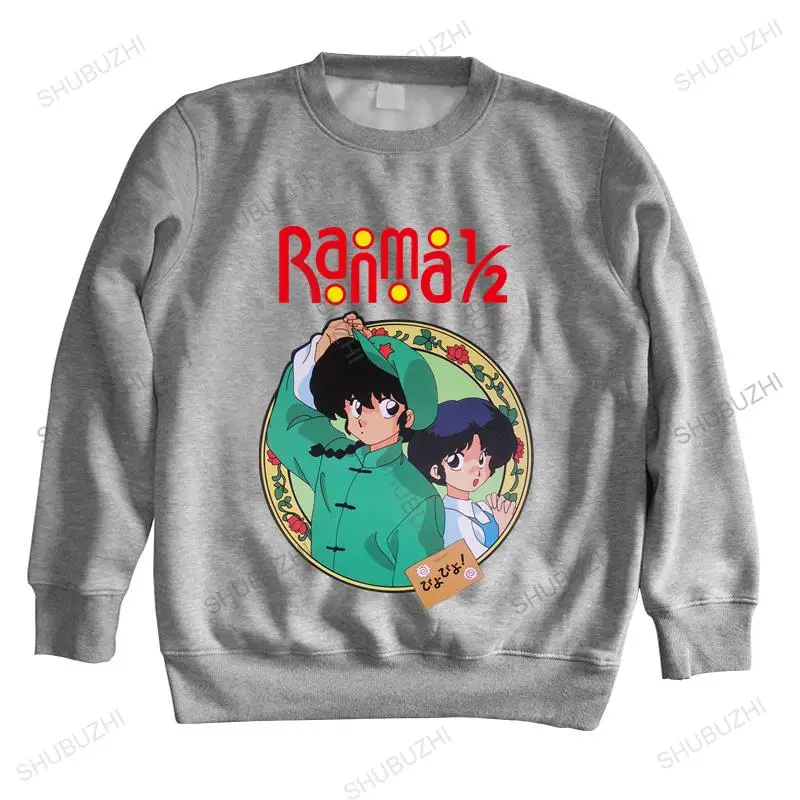Мужская толстовка Весенняя аниме Ranma 1 2 V2 Рига японская манга постер 1989 толстовки