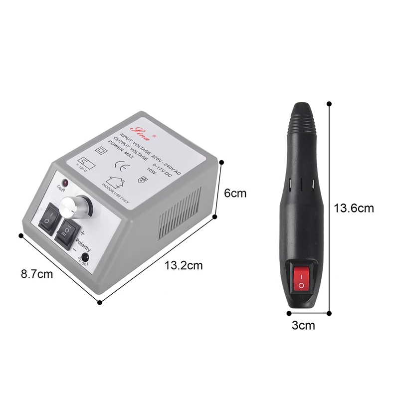 Электрическая шлифовальная машинка для маникюра и педикюра фрезер нейл арта