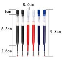 g2 red blue black water based signature refill 0 5mm rotating metal pen to replace carbon refill and press the neutral core