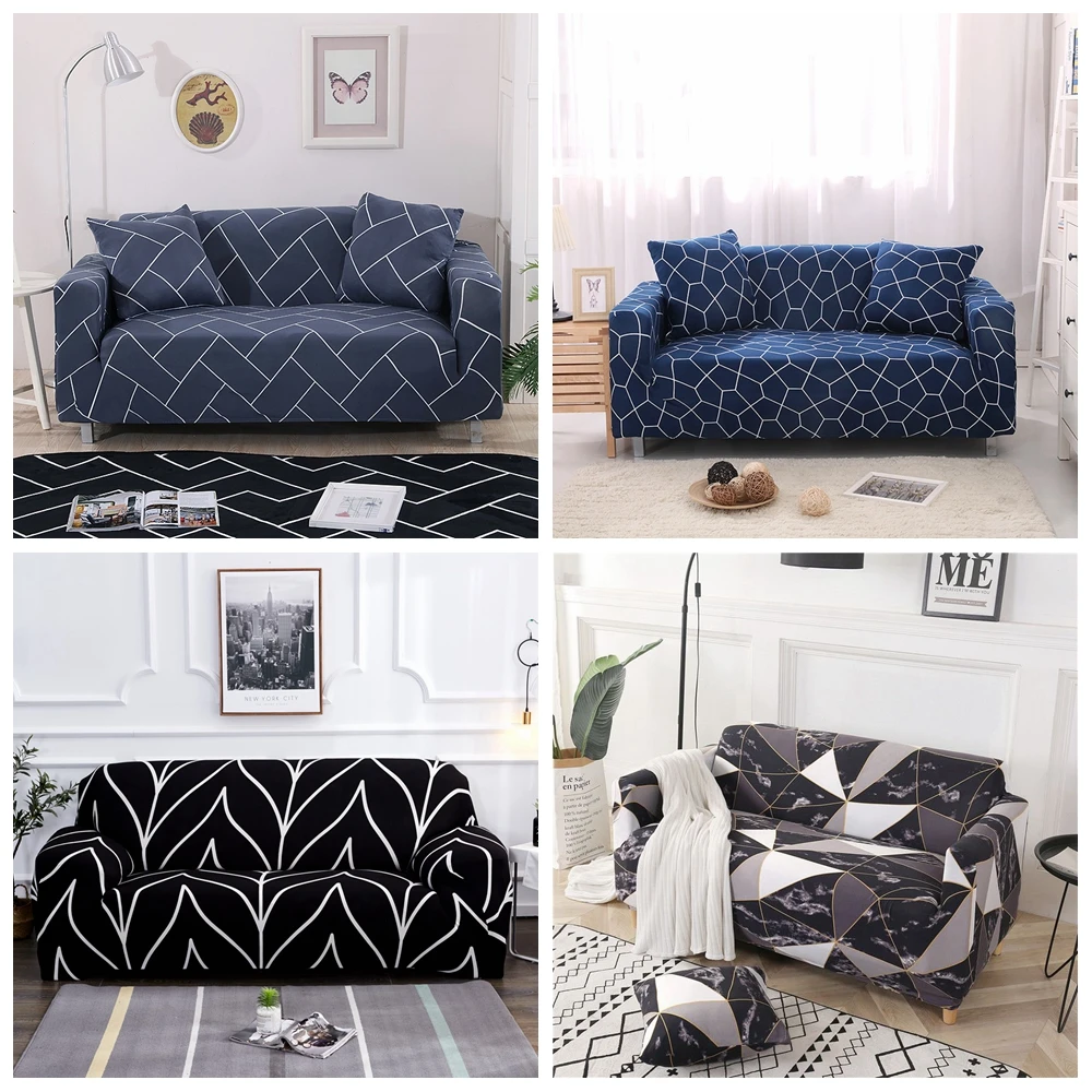 Solid Color Sofa Cover Big Elasticity Stretch Couch Cover Loveseat Sofa Corner Sofa Towel Furniture Cover 1/2/3/4 Seater