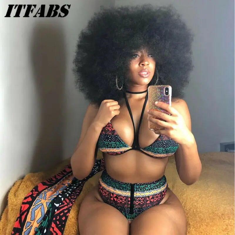 

Ladies Padded Push-up Bikini Set Zipper Swimsuit Bathing Suit Swimwear Beachwear