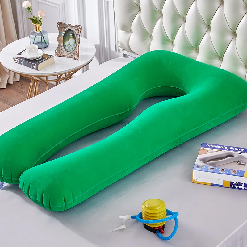 Надувная Подушка для беременных U-образная подушка сна на боку | Дом и сад