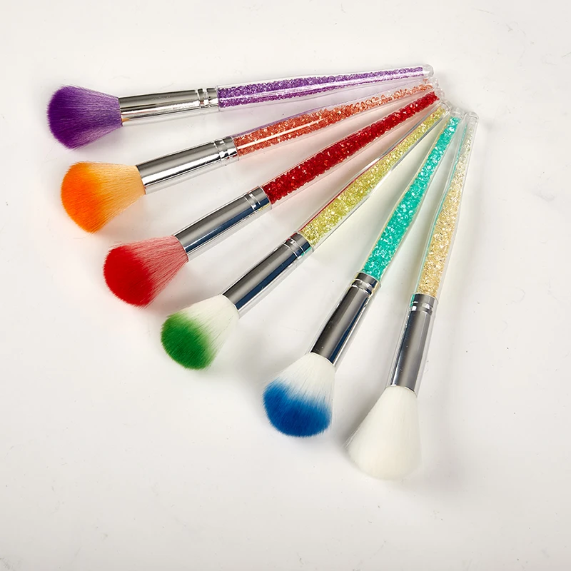 1pc Nail Brush Tools File Art Care Manicure Pedicure Soft Remove Dust Small Angle Cleaner Acrylic&ampUV Powder Remover | Красота и
