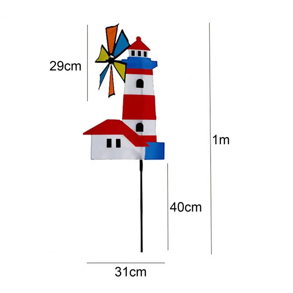 

DIY Handmade Windmill Stereoscopic Easy Installation Fabric 3D House Whirligig Pinwheel for Kids Kits Toys For Children Adult