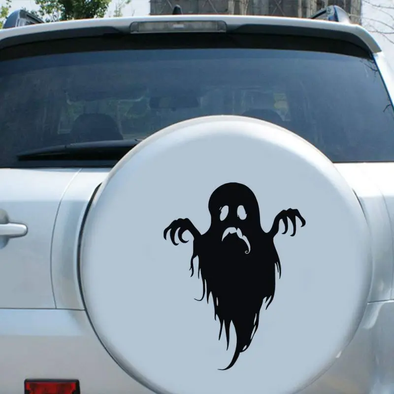 Интересный стиль автомобиля декор призрака на Хэллоуин автомобильная наклейка