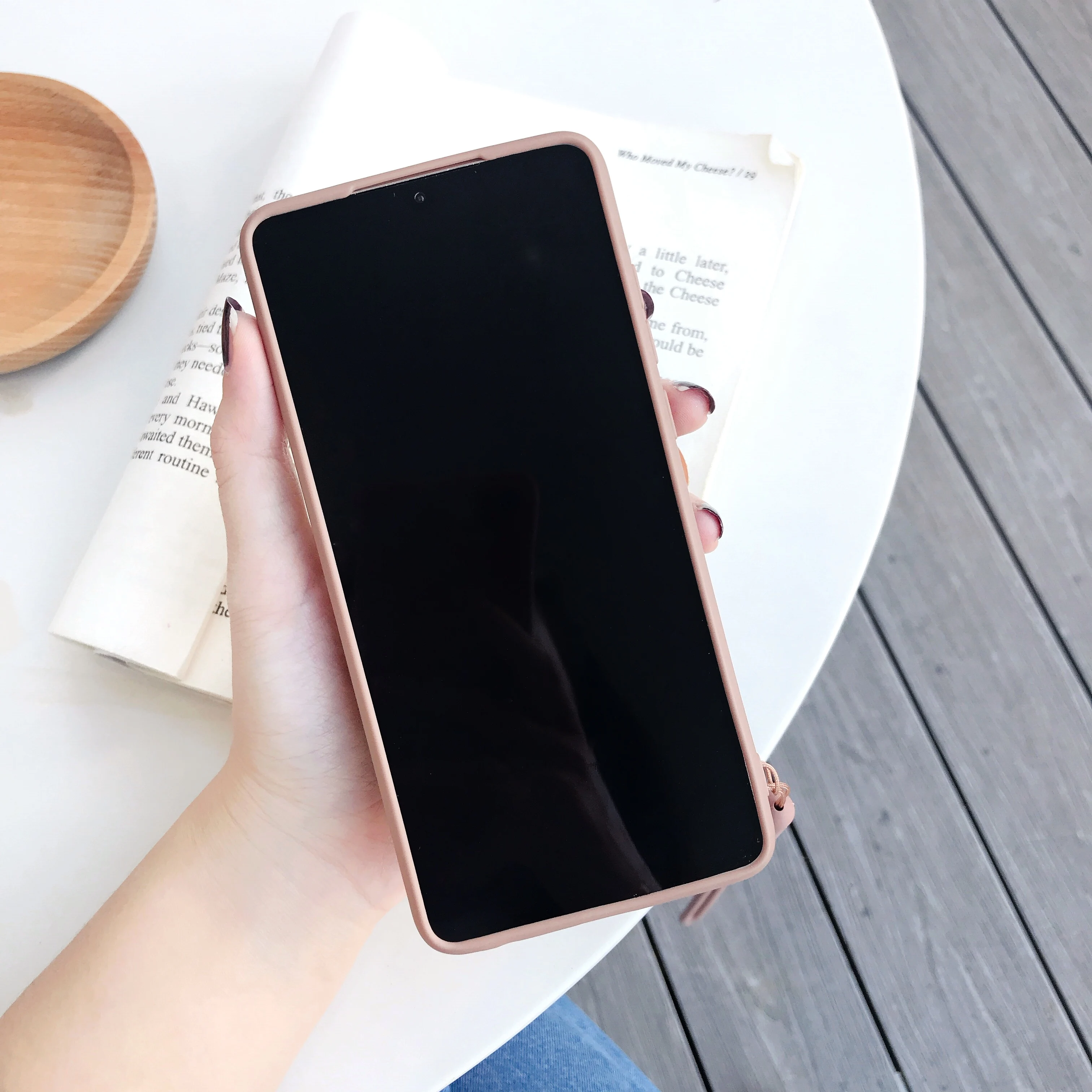 Для samsung Galaxy A70 мультяшный силиконовый чехол на заднюю панель с отделением для
