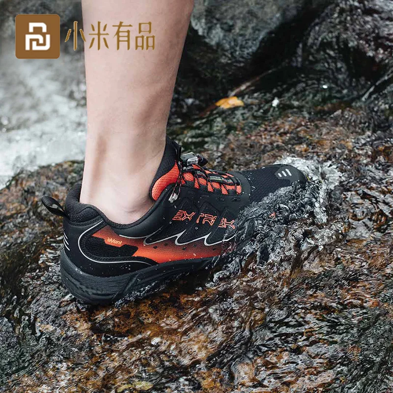 

New xiaomi Yopin Extrek Waterproof Outdoor Shoes Men Hiking Mountain Shoes Anti-Slip Quick Dry Camping Climbing Tactical Shoes
