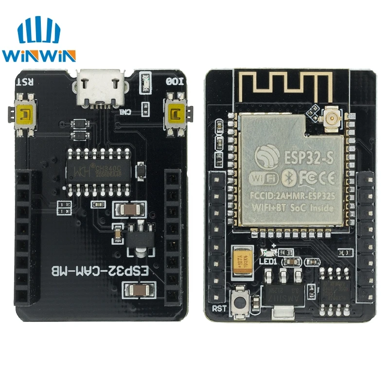 Макетная плата CH340 CH340G 5 В ESP32-CAM ESP32-CAM-MB MICRO USB ESP32 для последовательного подключения