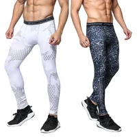 2017 new men camouflagecompression tightsleggings running sportsgym male trouserscapris of fitnesspants of quick drying