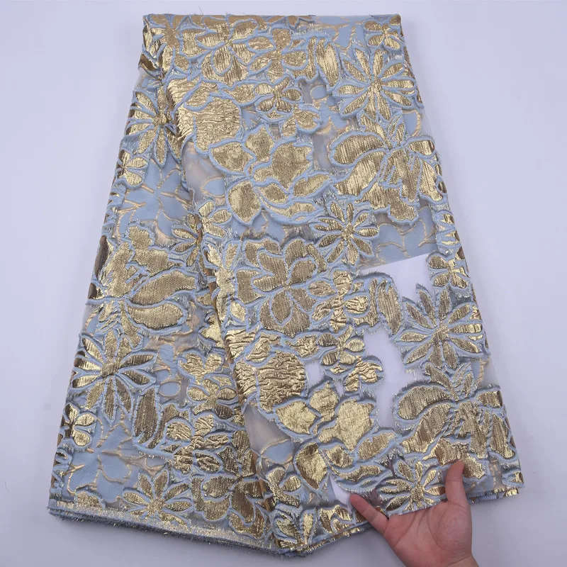 Африканская кружевная ткань 2020 высококачественное позолоченное кружево