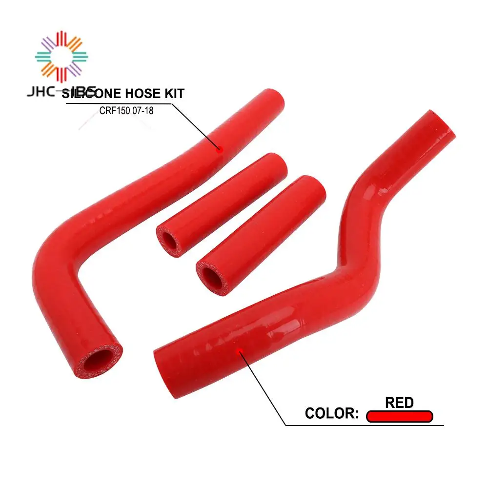 Мотоциклетная красная водопроводная труба силиконовый шланг радиатора