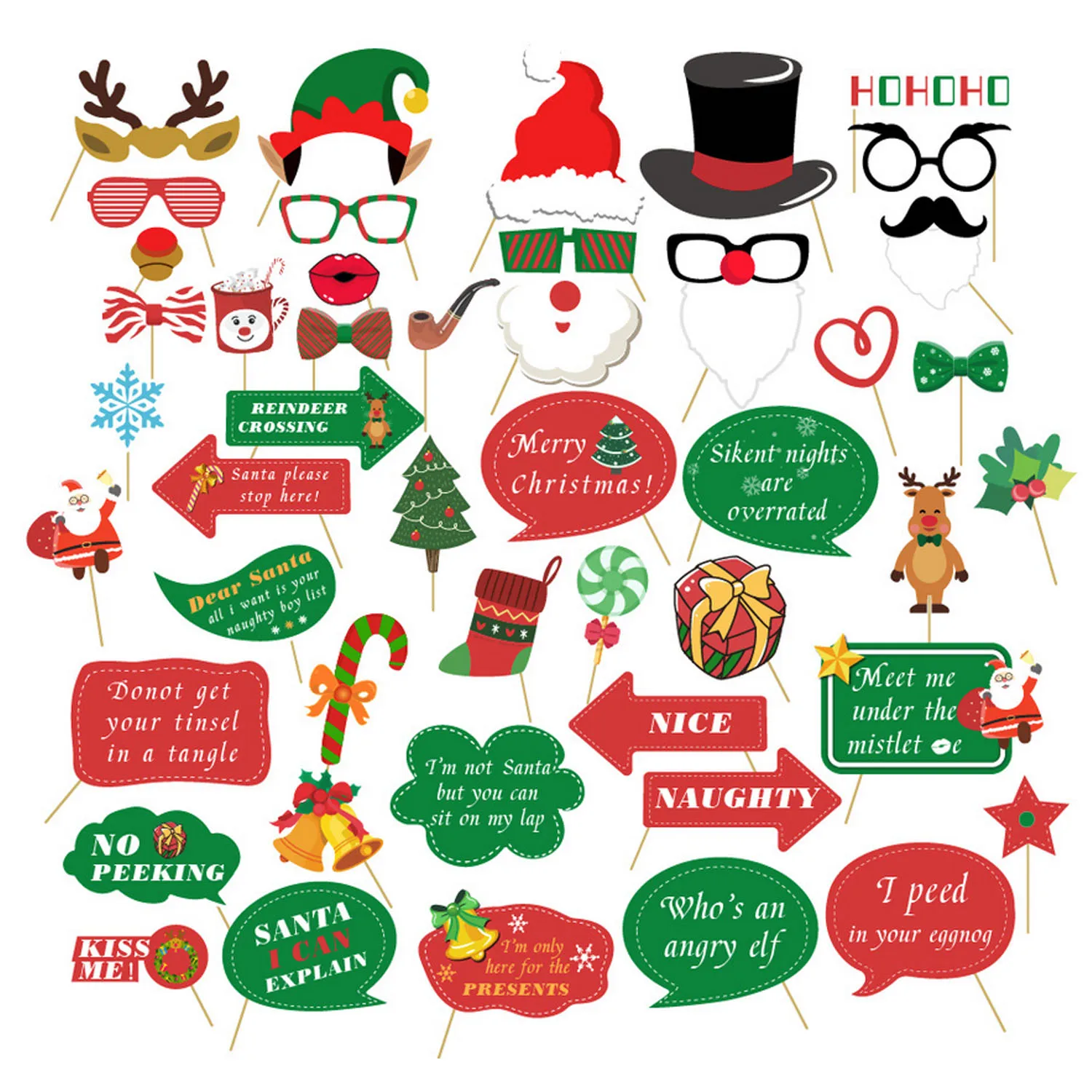 49 шт. новогодний фон для фотографий|Реквизиты фотобудки| |