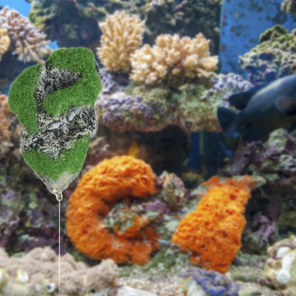 Плавающая пемза орнамент в виде летающей скалы украшение для аквариума