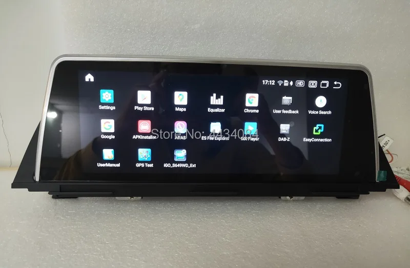 Ouchuangbo car gps navi radio for 5 Series F10 F11 2011 2016 NBT CIC system support BT MSM8953 wifi 8 core 4+64 android 10
