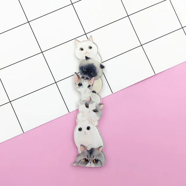 2490Y 1 шт. милые Мультяшные значки на булавке Kawaii значок значки на рюкзак значки на одежду акриловые значки - Цвет: 2490Y