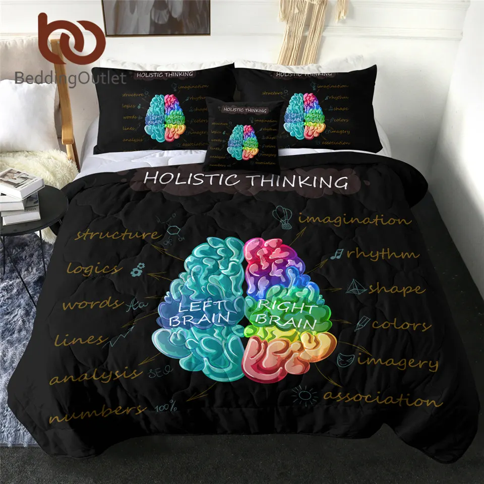 Постельное белье на выход покрывало для человеческого мозга летнее одеяло с