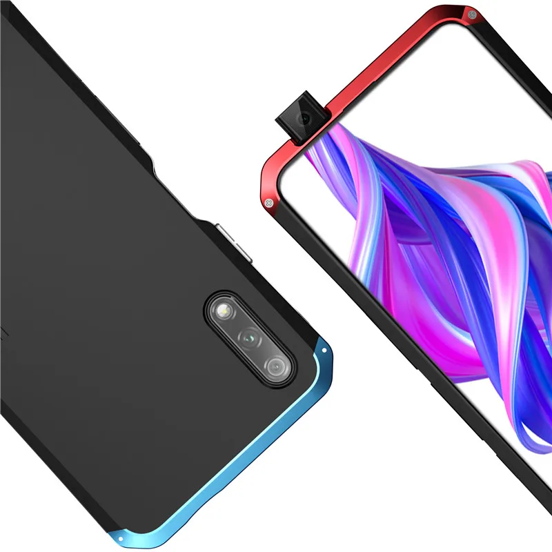 

Honor V20 Case For Huawei Honor 9X Case Shockproof Metal Armor Cover Matte PC Coque For Huawei Honor 9X Pro V30 Pro Funda Case