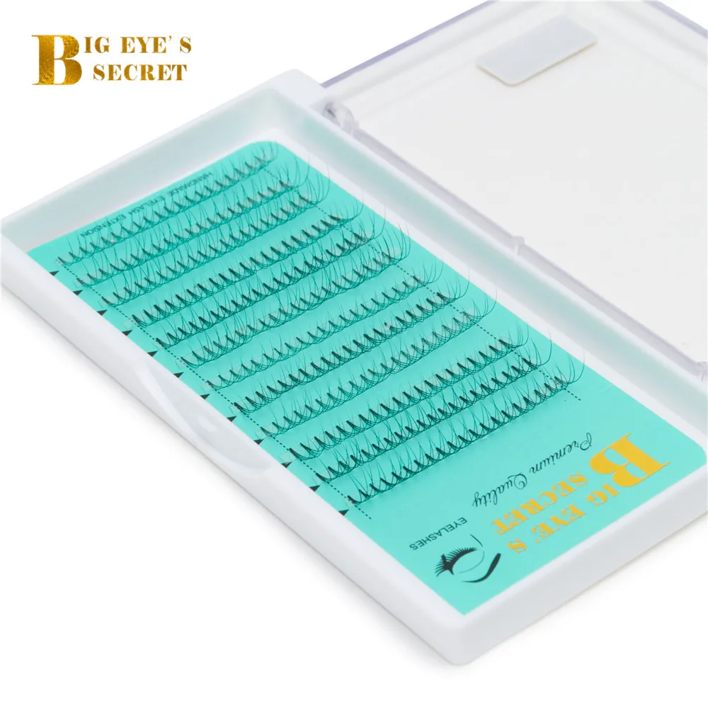 BES 1 Tray Long Stem Russian Volume Lashes Fans Premade Individual Extension Eyelashes | Красота и здоровье